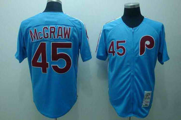 Tug McGraw Philadelphia Phillies blue jersey