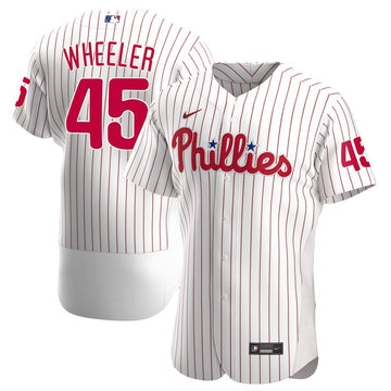 Zack Wheeler Philadelphia Phillies white jersey