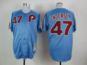 Anderson Philadelphia Phillies blue jersey