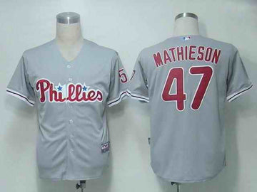 Mathieson Philadelphia Phillies grey jersey
