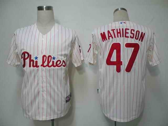 Mathieson Philadelphia Phillies white jersey
