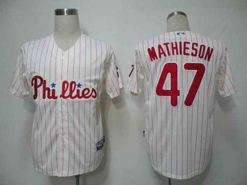 Mathieson Philadelphia Phillies white jersey