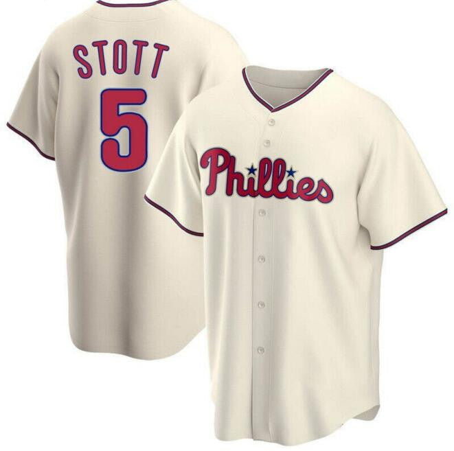 Bryson Stott Philadelphia Phillies cream jersey