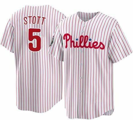 Bryson Stott Philadelphia Phillies white jersey