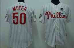 Jamie Moyer Philadelphia Phillies white jersey