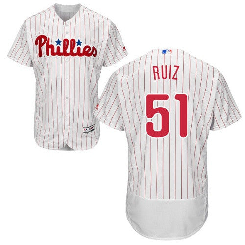 Carlos Ruiz Philadelphia Phillies white jersey