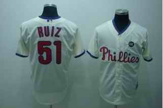 Javi Ruiz Philadelphia Phillies cream jersey