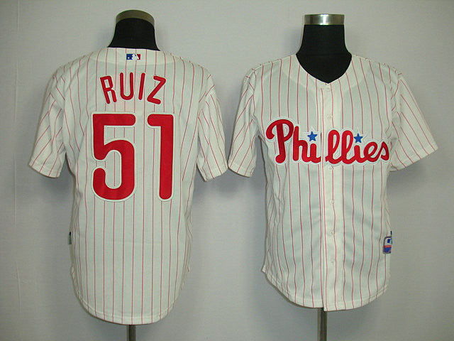 Ruiz Philadelphia Phillies cream jersey