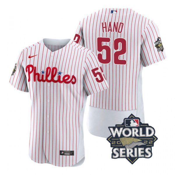 Brad Hand Philadelphia Phillies white jersey