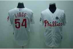 Brad Lidge Philadelphia Phillies white jersey