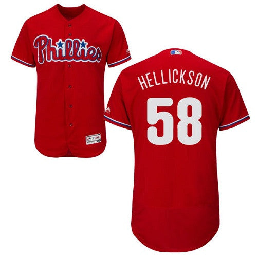 Jeremy Hellickson Philadelphia Phillies red jersey