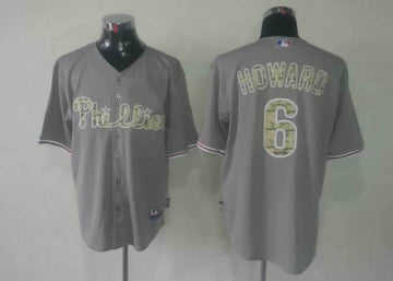 Howard Grey Philadelphia Phillies camo Camo jersey
