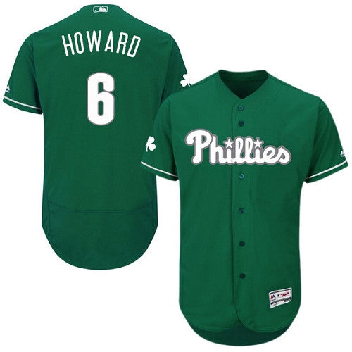 Ryan Howard Philadelphia Phillies green jersey
