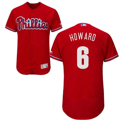 Ryan Howard Philadelphia Phillies red jersey