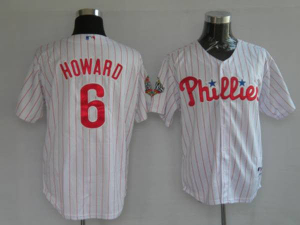 Ryan Howard Philadelphia Phillies white jersey