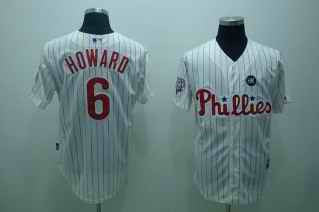 Ryan Howard Philadelphia Phillies white jersey
