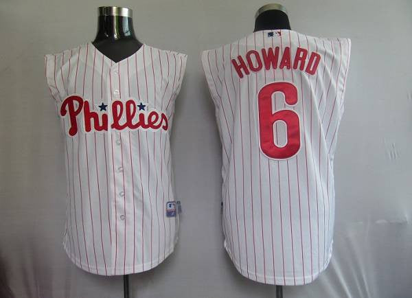 Ryan Howard Philadelphia Phillies white jersey