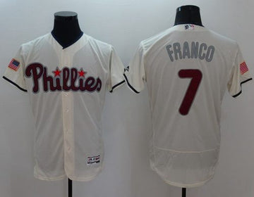 Maikel Franco Philadelphia Phillies cream Fashion jersey