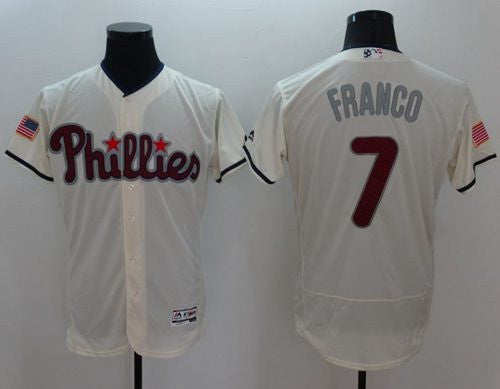 Maikel Franco Philadelphia Phillies cream Fashion jersey