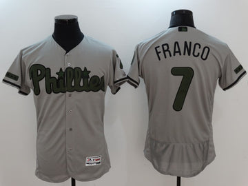 Maikel Franco Philadelphia Phillies gray jersey