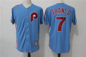 Maikel Franco Philadelphia Phillies blue Alternate jersey