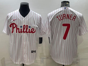 Trea Turner Philadelphia Phillies white jersey
