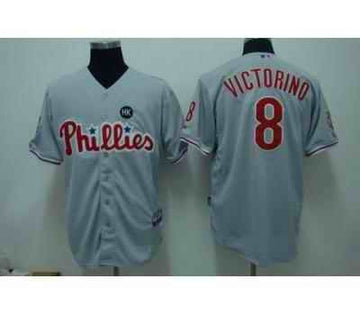 Victorno Philadelphia Phillies grey jersey