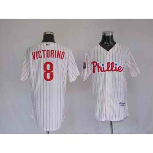 Victorno Philadelphia Phillies white jersey