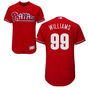 Nick Williams Philadelphia Phillies red jersey