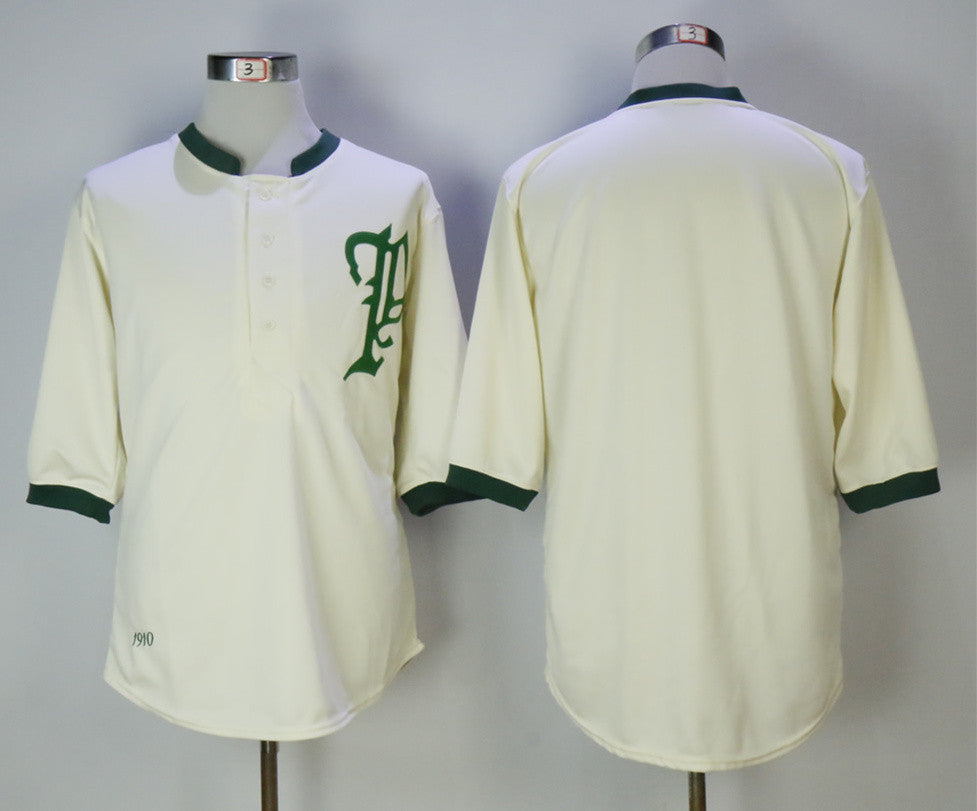 Custom Philadelphia Phillies cream Throwback jersey