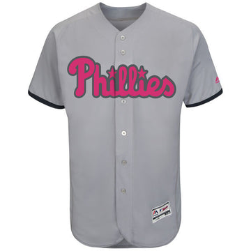 Custom Philadelphia Phillies grey jersey