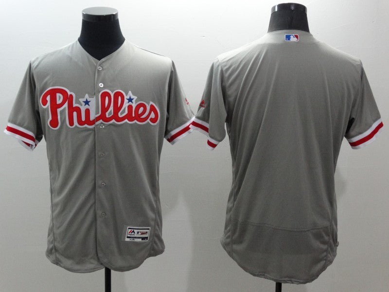 Custom Philadelphia Phillies grey jersey