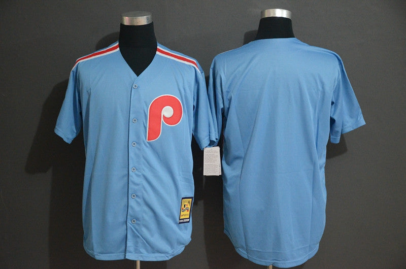 Custom Philadelphia Phillies blue Cooperstown jersey