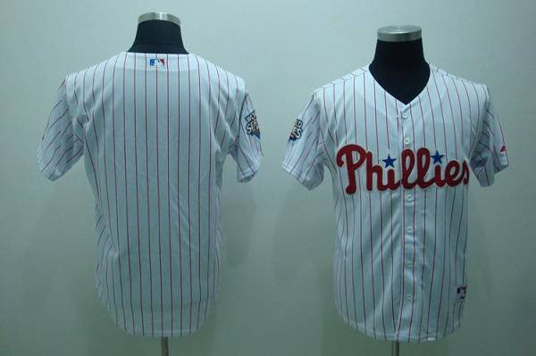 Blank White Philadelphia Phillies red jersey