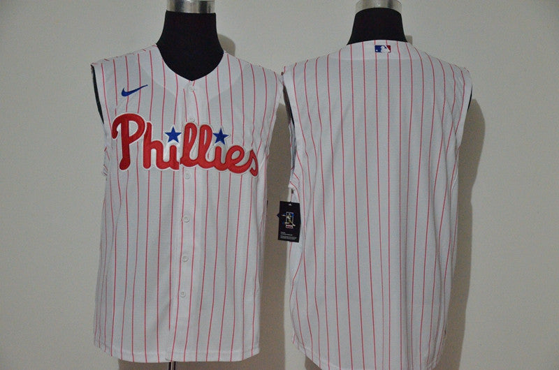 Custom Philadelphia Phillies white jersey