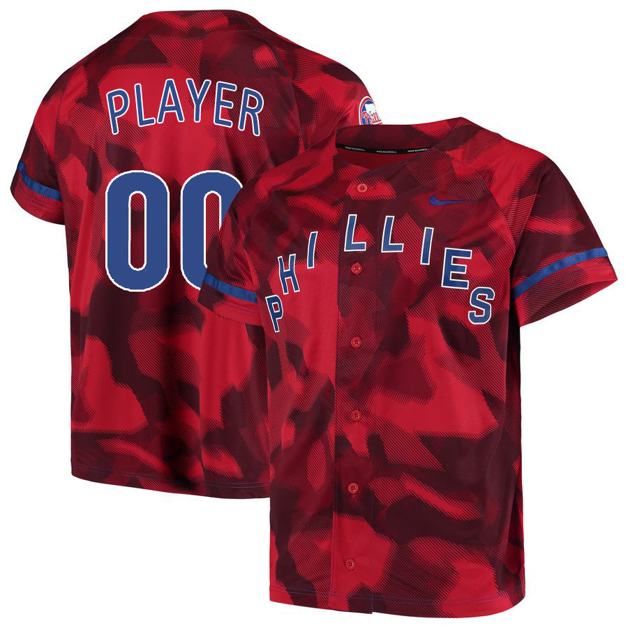Philadelphia Phillies red Fashion jersey
