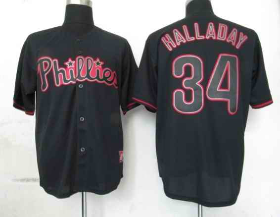 Phillis Phillis 34 Halladay black Fashion jersey