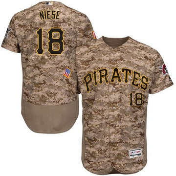 Jon Niese Pittsburgh Pirates camo Camo jersey