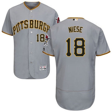 Jon Niese Pittsburgh Pirates gray jersey