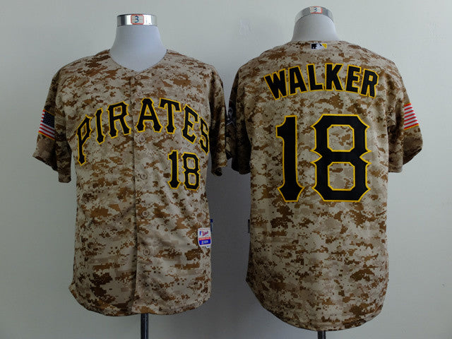 Walker Pittsburgh Pirates camo Camo jersey