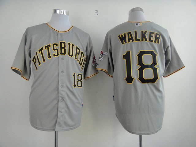 Walker Pittsburgh Pirates grey jersey