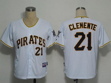 Clemente Pittsburgh Pirates white jersey