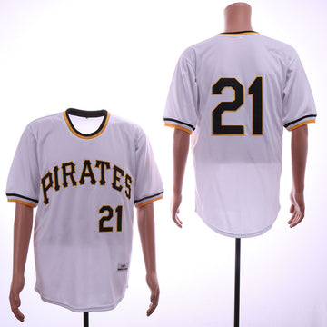 Roberto Clemente Pittsburgh Pirates white Throwback jersey