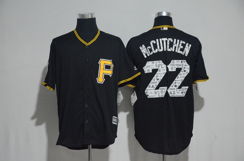 Andrew McCutchen Pittsburgh Pirates black jersey