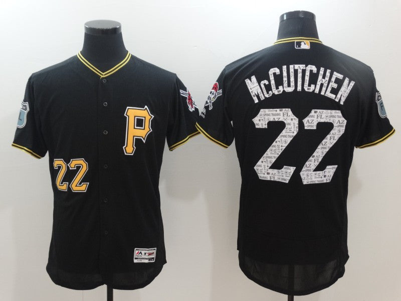 Andrew McCutchen Pittsburgh Pirates black jersey