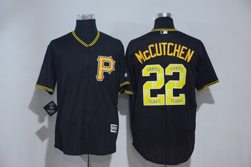Andrew McCutchen Pittsburgh Pirates black jersey