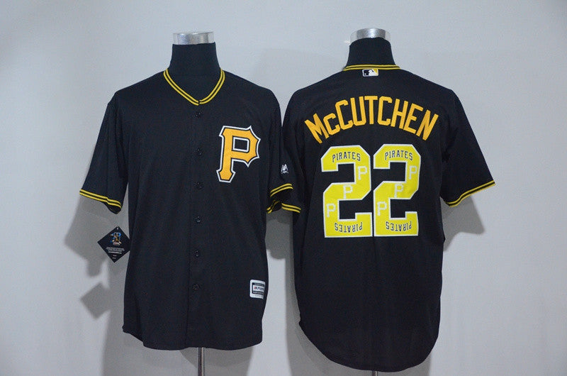 Andrew McCutchen Pittsburgh Pirates black jersey
