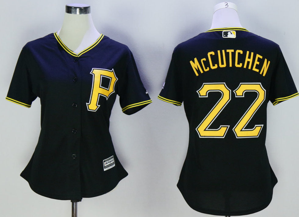 Andrew McCutchen Pittsburgh Pirates black jersey