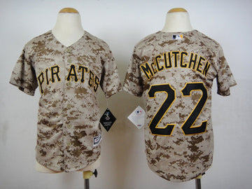 Andrew McCutchen Pittsburgh Pirates camo Camo jersey