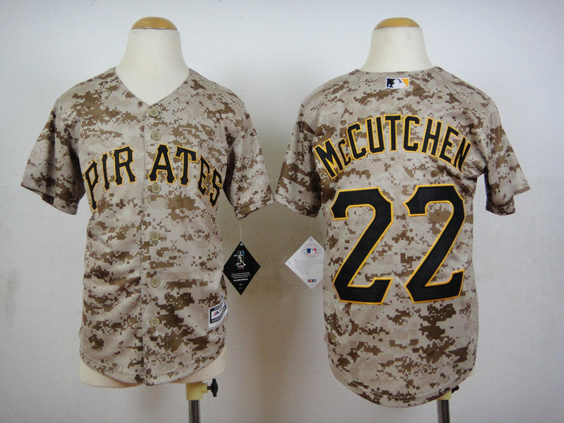 Andrew McCutchen Pittsburgh Pirates camo Camo jersey
